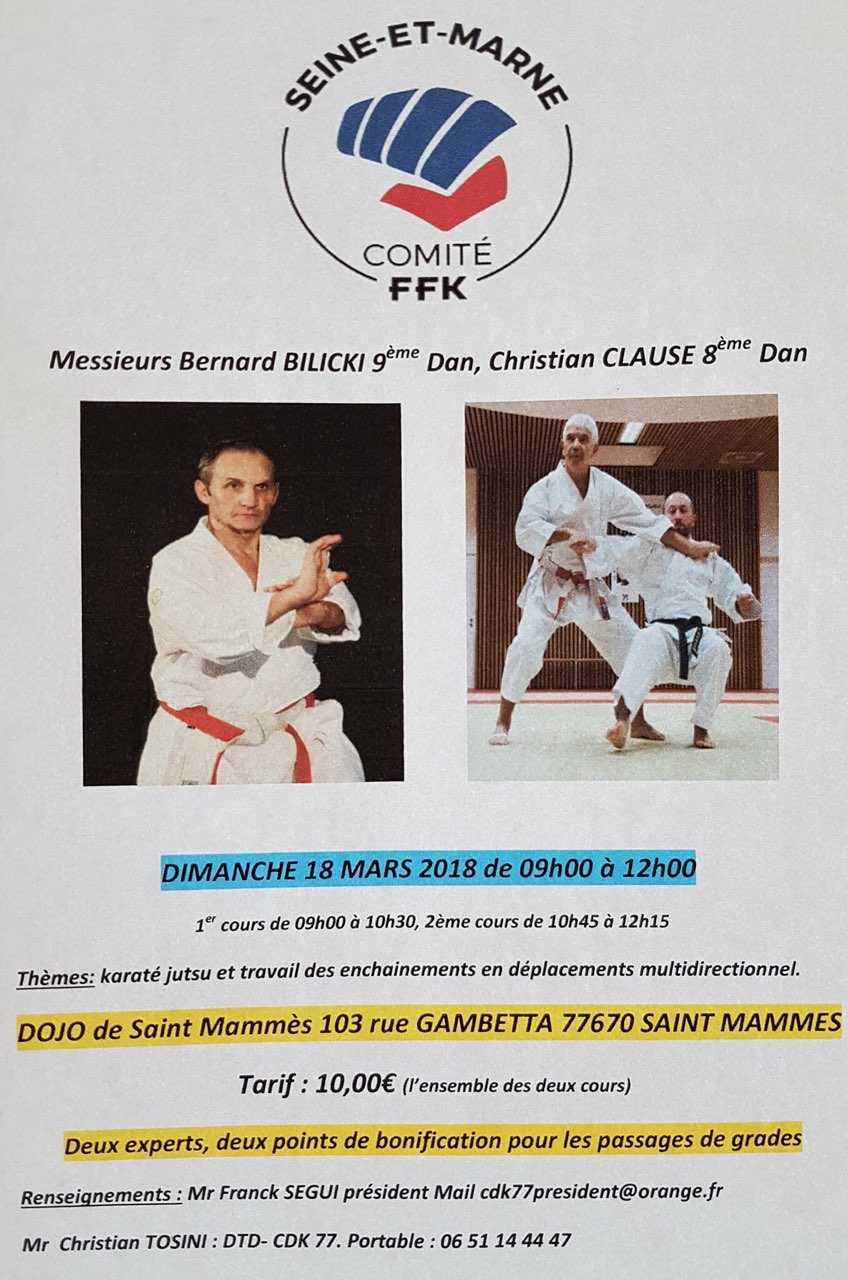 KARATE 2018 03 18
